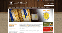 Desktop Screenshot of casaitalia.com.au