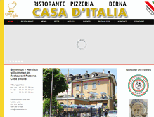Tablet Screenshot of casaitalia.ch