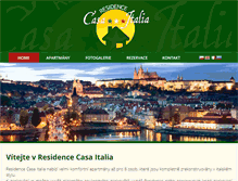 Tablet Screenshot of casaitalia.cz