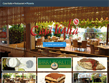 Tablet Screenshot of casaitalia.nc